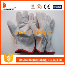 Cow Split Leather Driver Ce Gloves Dld310